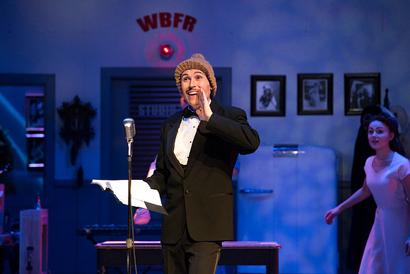It's a Wonderful Life: A Live Radio Play, comes to life on stage at the Snow Drama Theater at BYU-Idaho.  It was written by Joe Landry and directed by Roger Merrill.