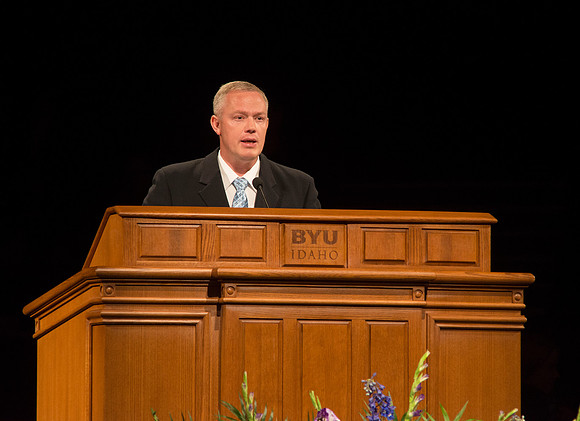 Brother Chris Wilson is a member of the Teacher Education Faculty at BYU-Idaho. He talked about writing our own exodus and applying it in our lives.