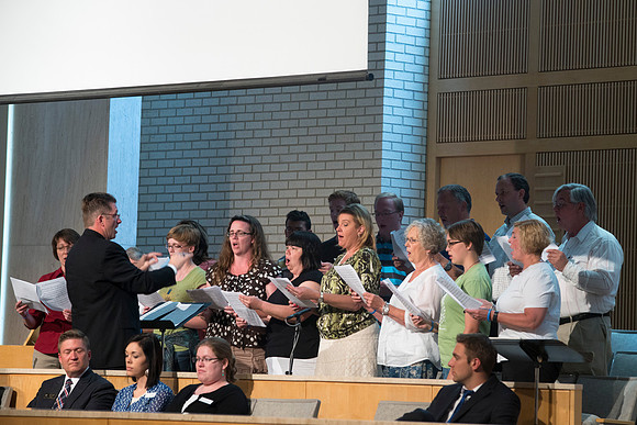 Education Week choir.