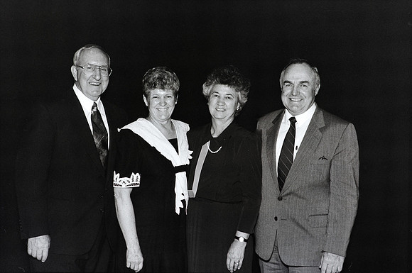 Donor with Vaughn J Featherstone