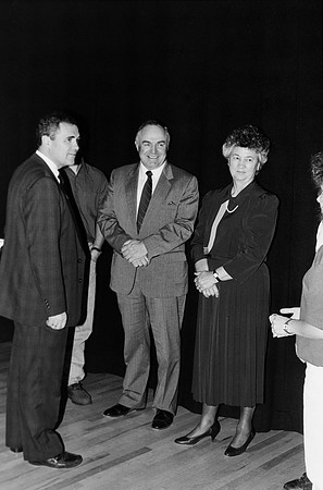 Development donors with President Steven D. Bennion.