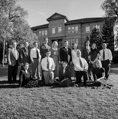Telefund group with President David A. Bednar.