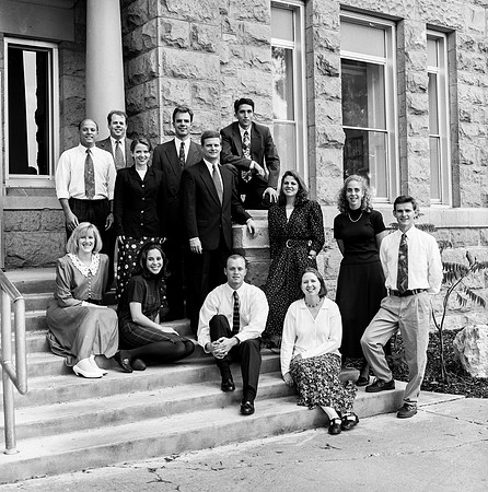 Telefund group with President David A. Bednar.
