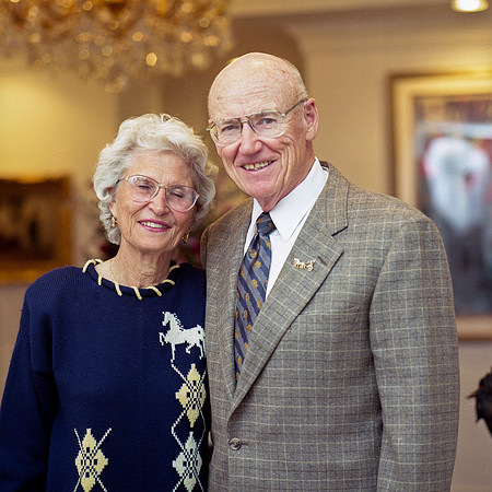 Rick and Peg Young photoshoot at their home.