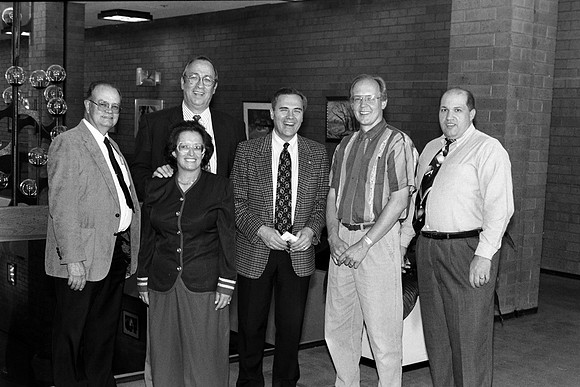 Music Department donor with Steve D. Bennion.