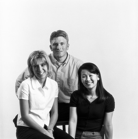 Housing brocher photoshoot in studio.