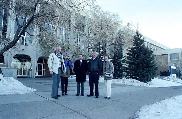 LDS foundation donors on campus