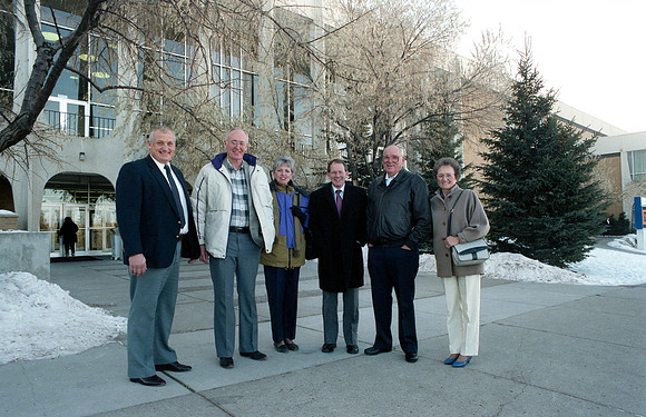 LDS foundation donors on campus
