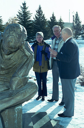 LDS foundation donors on campus