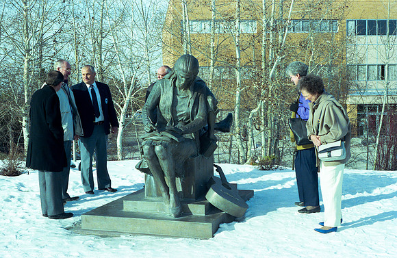 LDS foundation donors on campus