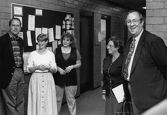 LDS foundation donors on campus