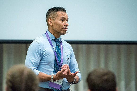 BYU-Idaho Education Week. An Artist, John Zamudio presents a class on "The Power of Discovering Your Personal Purpose".