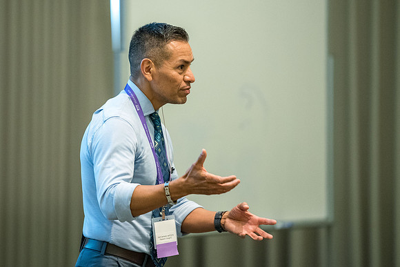 BYU-Idaho Education Week. An Artist, John Zamudio presents a class on "The Power of Discovering Your Personal Purpose".