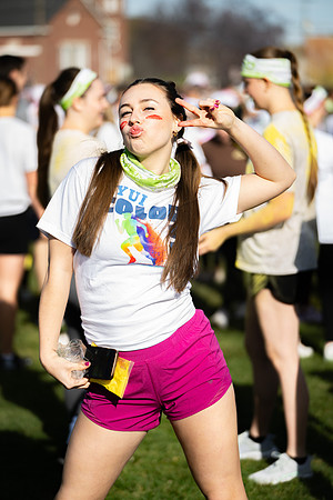 BYUI Color Run During Spirit Week