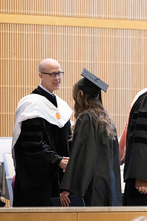 College of Language and Letters convocation in the Taylor Chapel.