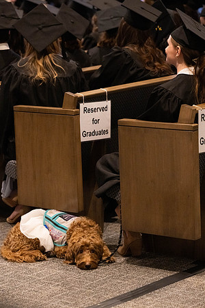 College of Language and Letters convocation in the Taylor Chapel.
