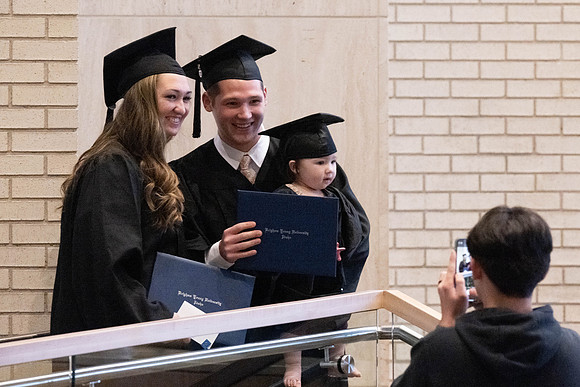 College of Language and Letters convocation in the Taylor Chapel.