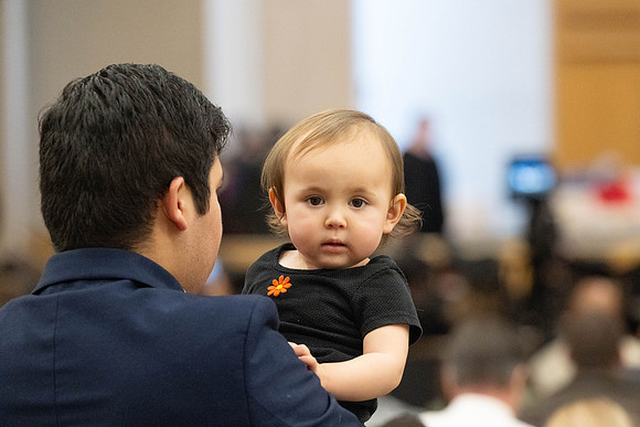 College of Language and Letters convocation in the Taylor Chapel.