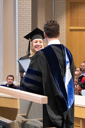 College of Language and Letters convocation in the Taylor Chapel.