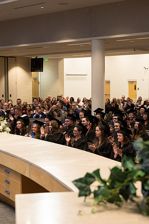 College of Language and Letters convocation in the Taylor Chapel.