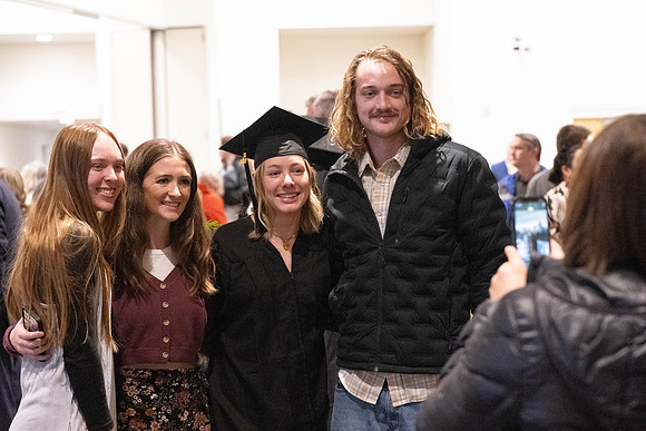 College of Language and Letters convocation in the Taylor Chapel.