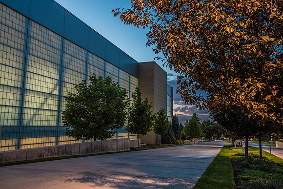 The BYU-Idaho Center, shot during the Summer Break.