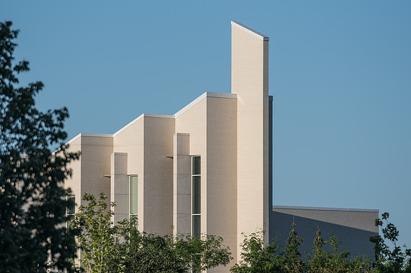 The Taylor Building on BYU-Idaho campus, Summer Break.