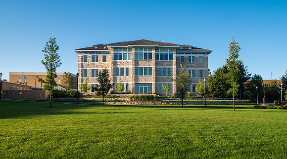 Jacob Spori Building on the BYU-Idaho campus.