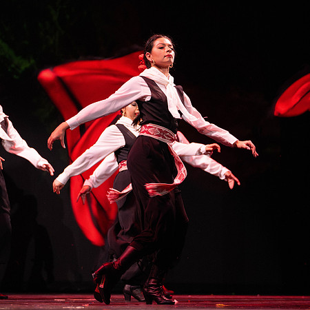 BYU Living Legends perform at BYUI Hart Auditorium.