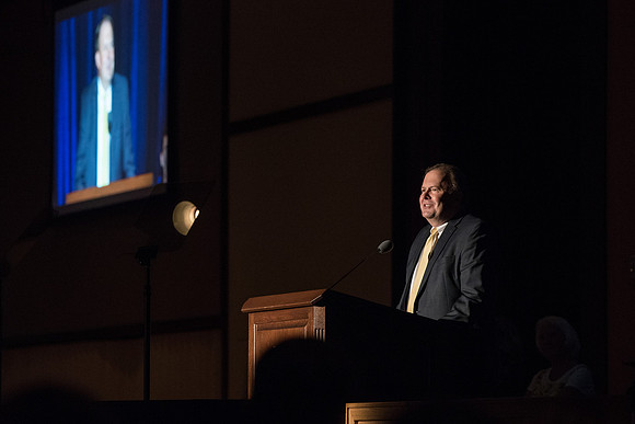 BYU-Idaho Devotional. Guest speaker Roger Jackson. Summer Session.