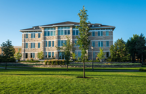 Jacob Spori Building on the BYU-Idaho campus.