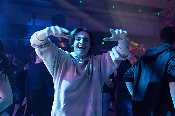 Students enjoy the First Friday of the semester event.