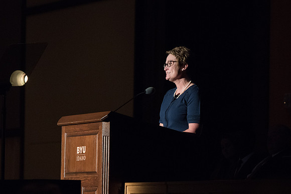 BYU-Idaho Devotional. Guest Speaker Mary Ann Birch. Summer Session