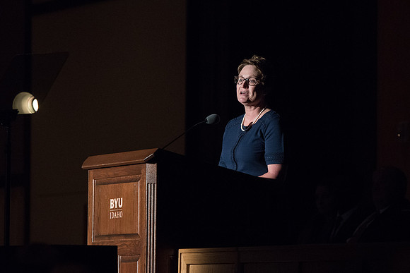 BYU-Idaho Devotional. Guest Speaker Mary Ann Birch. Summer Session