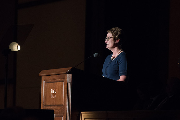 BYU-Idaho Devotional. Guest Speaker Mary Ann Birch. Summer Session