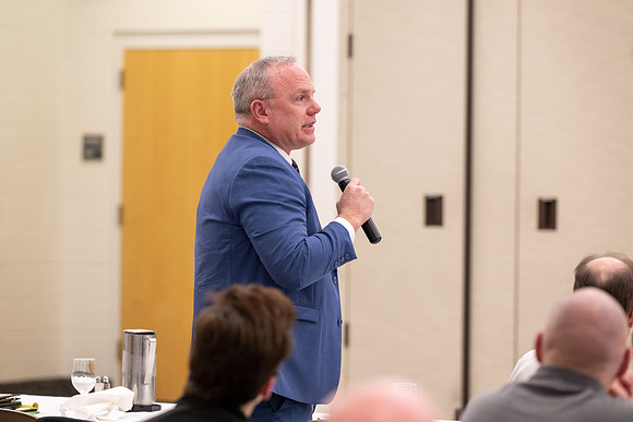 Executive Strategy & Planning Luncheon with Vice President Rob Garrett.