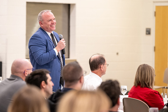 Executive Strategy & Planning Luncheon with Vice President Rob Garrett.
