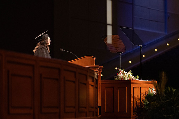 Convocation of the College of Education and Human Development in the I-Center.