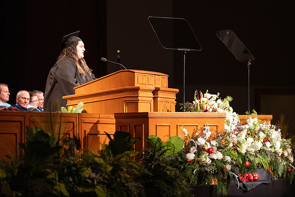 Convocation of the College of Education and Human Development in the I-Center.