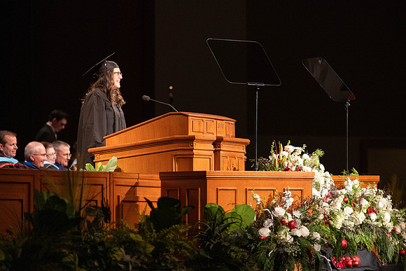Convocation of the College of Education and Human Development in the I-Center.