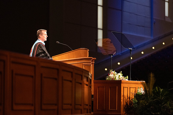 Convocation of the College of Education and Human Development in the I-Center.