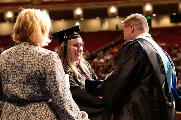 Convocation of the College of Education and Human Development in the I-Center.