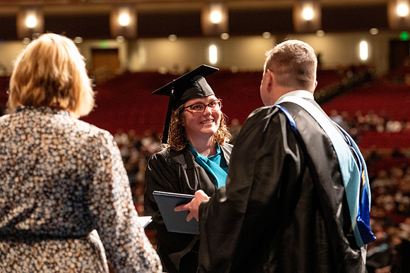 Convocation of the College of Education and Human Development in the I-Center.