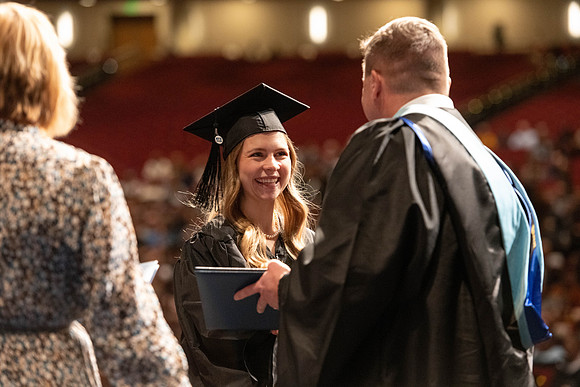Convocation of the College of Education and Human Development in the I-Center.