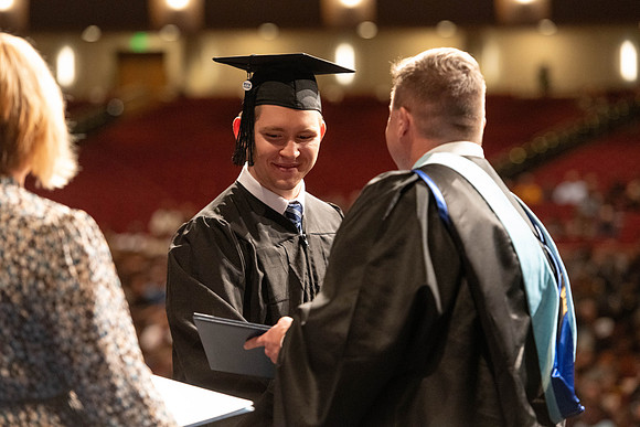 Convocation of the College of Education and Human Development in the I-Center.