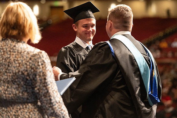 Convocation of the College of Education and Human Development in the I-Center.