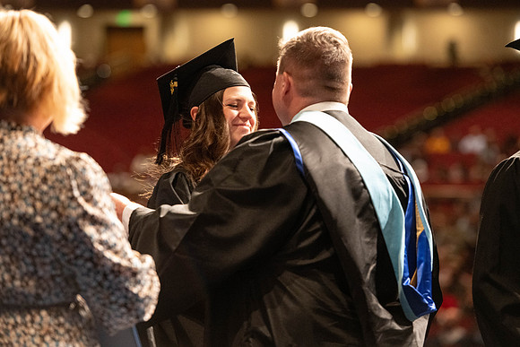 Convocation of the College of Education and Human Development in the I-Center.