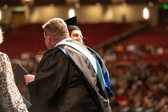 Convocation of the College of Education and Human Development in the I-Center.