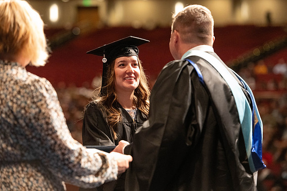 Convocation of the College of Education and Human Development in the I-Center.