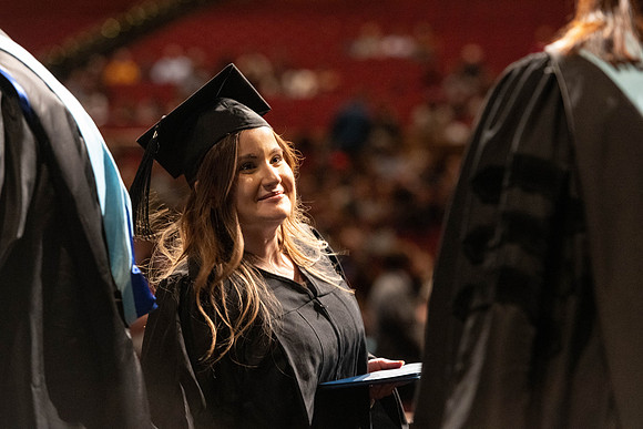 Convocation of the College of Education and Human Development in the I-Center.